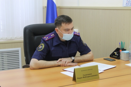Руководством следственного управления проведен личный прием жителей региона, а также лиц, прибывших с территорий ДНР и ЛНР